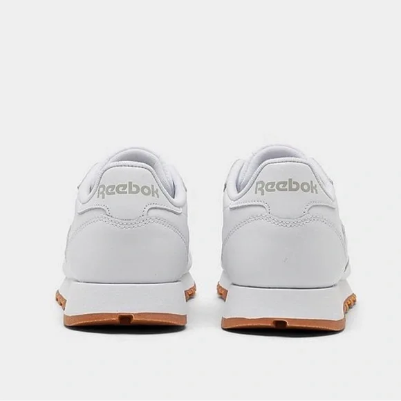 NIB Women Reebok Classic Leather Casual Shoes White 8 - Picture 3 of 6